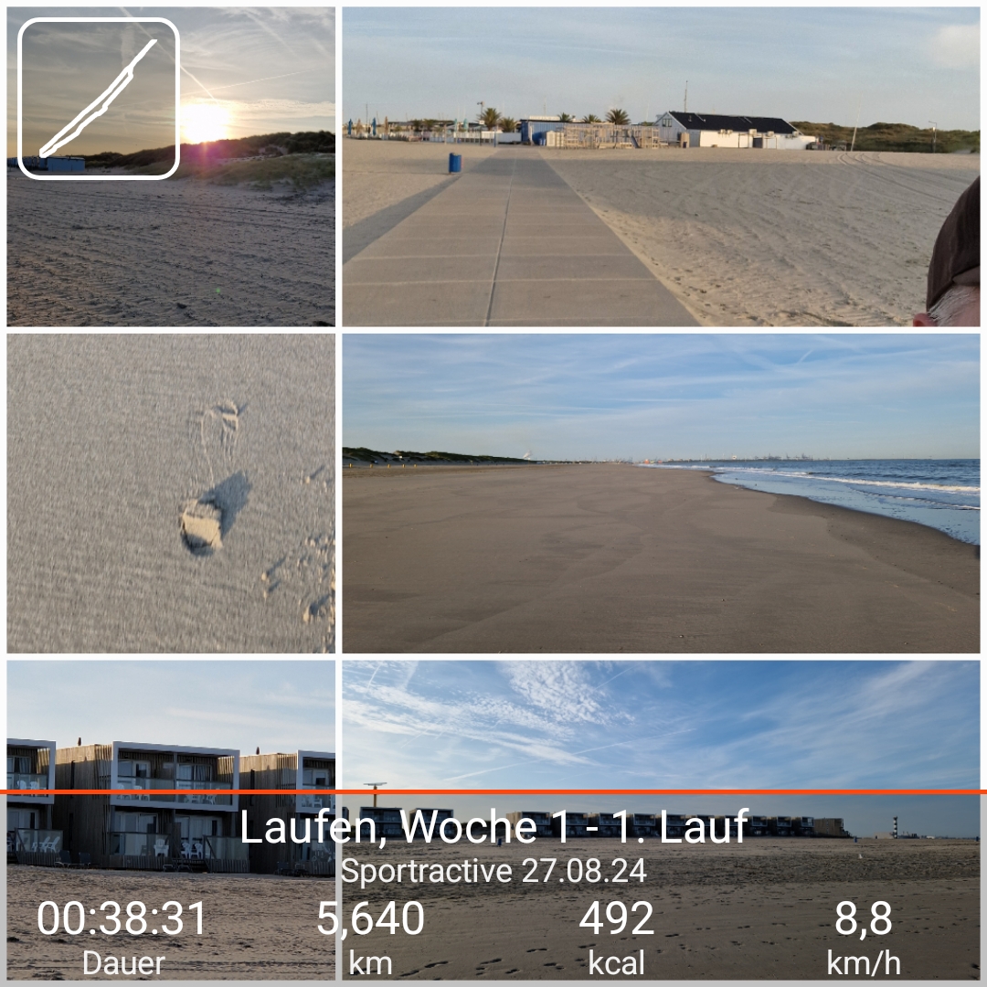 Woche 2 - 1. Lauf